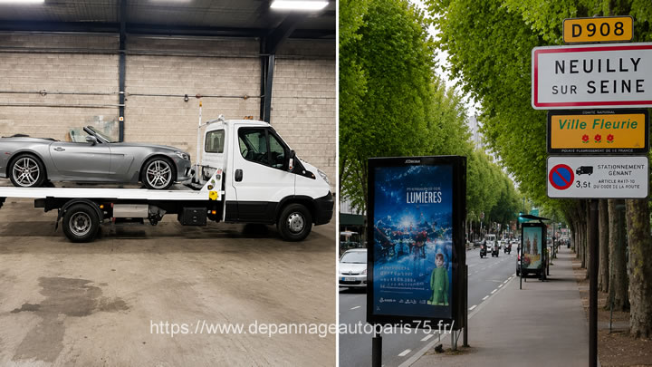 Dépannage auto Neuilly-sur-Seine