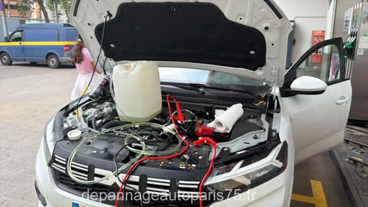Dépannage et remorquage auto sur place