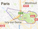 carte paris 12 - depannage auto (75012)