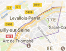 carte paris 17 - depannage auto (75017)